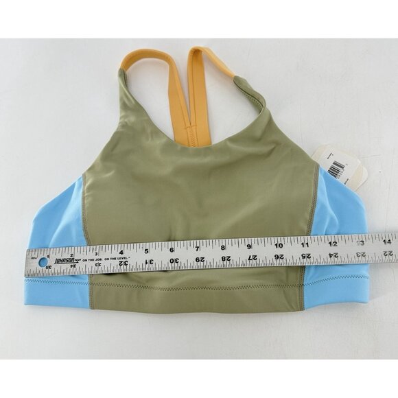 NWT prAna Baja Bound Swim Top Tankini Sweet Agave Bikini Top Sustainable Size Sm - Picture 8 of 9